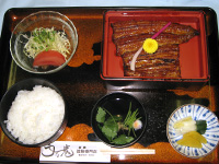 Set meal with Kabayaki
